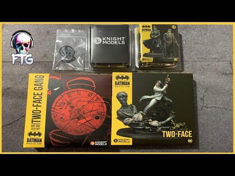 Unboxing Batman Miniature Game Two Face + Black Friday Releases