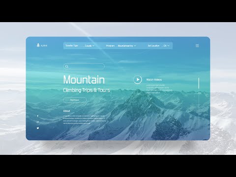 Web Design In Adobe XD | How To Make Website UI Design Using Adobe XD