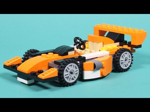 Vidéo LEGO Creator 31017 : La décapotable orange