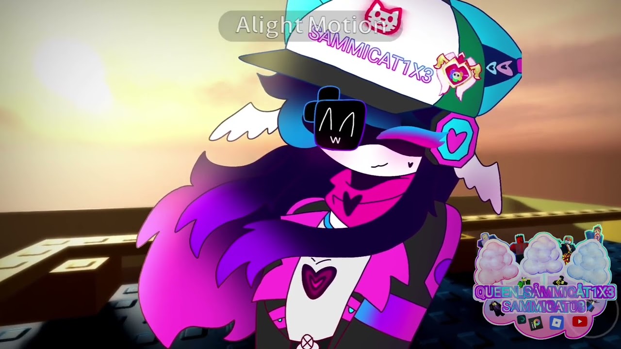 WIP 1 (New teaser of a new animation of my oc in nostalgic hangout game....??)🌟🧡❤️‍🩹💖🩷💜💙🩵💚