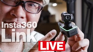 Insta360 Link ジンバル付きWEBカメラ、ギュイーントクガワならこう使う。【LIVE動チェク！】