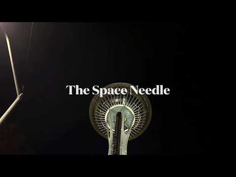 Seattle Skyline At Nighttime I The Space Needle I @happymommariann9714