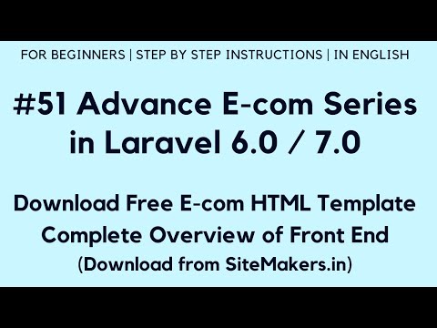 172 Make E com Website in Laravel 6 | Export Products Excel with Headings | Maatwebsite 3 1