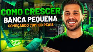 COMO CRESCER UMA BANCA DE R$100,00 COM APOSTAS ESPORTIVAS - Passo a Passo
