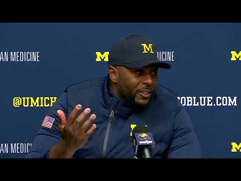 Football Postgame Press Conference: Sherrone Moore (vs. Purdue)