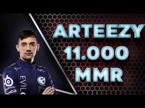 2ez4rtz - Arteezy 11.000 MMR in Dota 2 - 11k MMR TOP 1 Rank