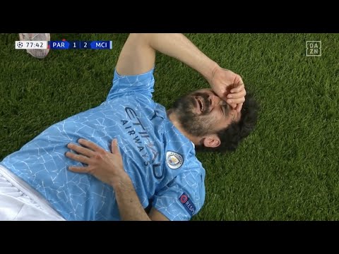 Abscheuliches Frustfoul von Idrissa Gueye gegen Ilkay Gündogan | DAZN