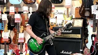 Video thumbnail for Epiphone SLASH Les Paul Standard Anaconda Burst #21041523269 Tone Check by Ochanomizu Kurosawagakki