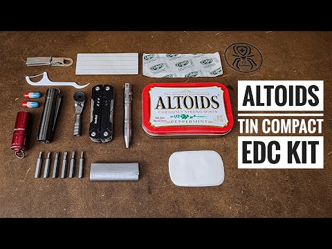 The Altoids EDC Kit Challenge - Tiny Tin, HUGE Utility  | 4K