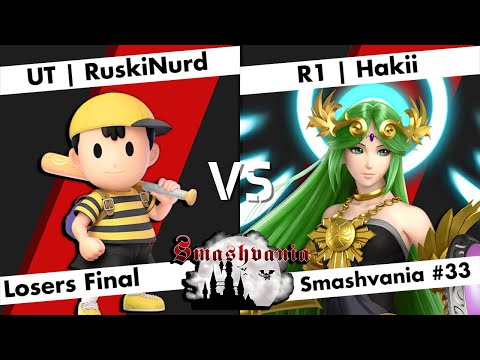 UT | RuskiNurd (Ness) vs R1 | Hakii (Palutena) - LF - Smashvania #33