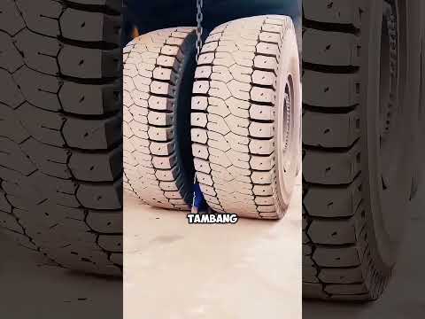 ⛓️ Kenapa Ada Rantai Menggantung di Truk Tambang Raksasa ini?