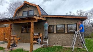 Building Custom Window Trim Before Siding | Abandoned Shed to Tiny House