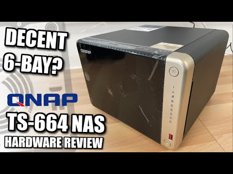 QNAP TS-664-8G-US 6 Bay High-Performance Desktop NAS with Intel Celeron Quad-core Processor, M.2 PCIe Slots and Dual 2.5GbE (2.5G/1G/100M) Network Connectivity (Diskless) video review thumbnail