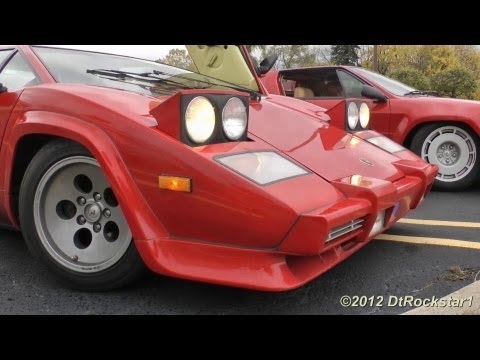 Ride in Lamborghini Countach + Jalpa, Gallardo, Diablo