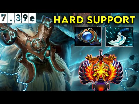 Earthshaker Immortal Hard Support - Dota 2 Patch 7.39e Pro Pub Gameplay