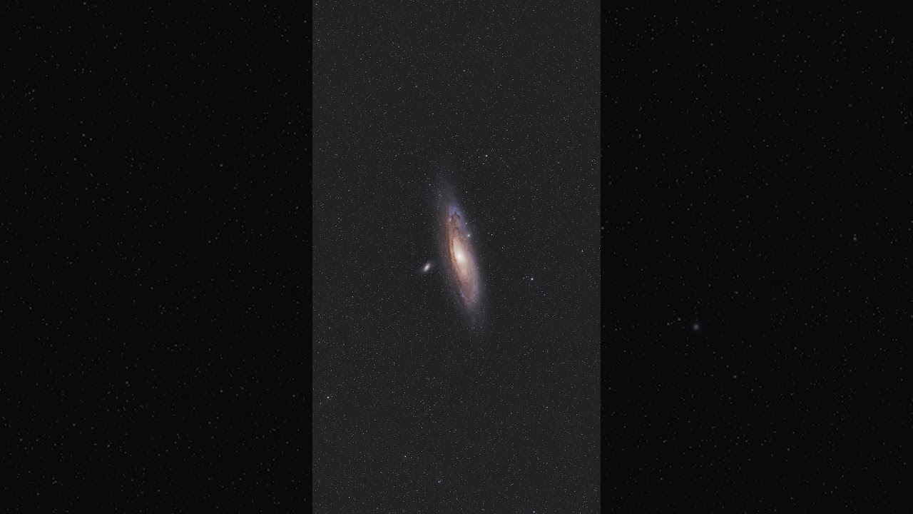 I Took 300 Pictures of the Andromeda Galaxy! #galaxy