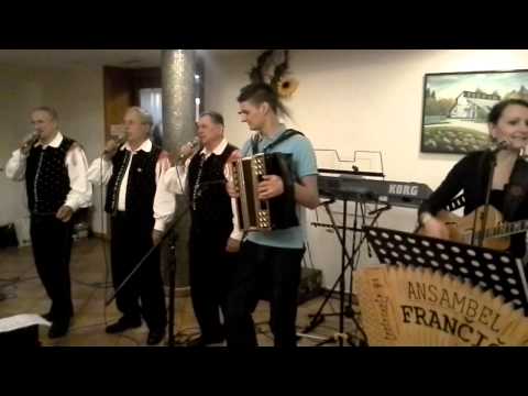 Ans Frančič in fantje iz Praprotna - V dolini tihi