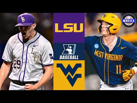 #6 LSU vs West Virginia | Super Regionals Game 2 | 2025 College Baseball Highlights