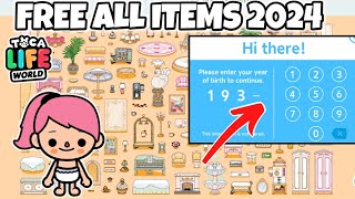 *Free All Items 2024*  Toca Life World | Toca Boca Free Code 2024 - with Proof