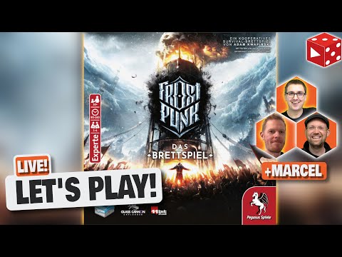 Frostpunk- Das Brettspiel - Live Let's Play mit Steph, Flo, Marcel & Ben inklusive Regelerklärung