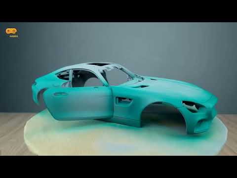 Destroyed MERCEDES Benz Amg GT   Incredible Restoration