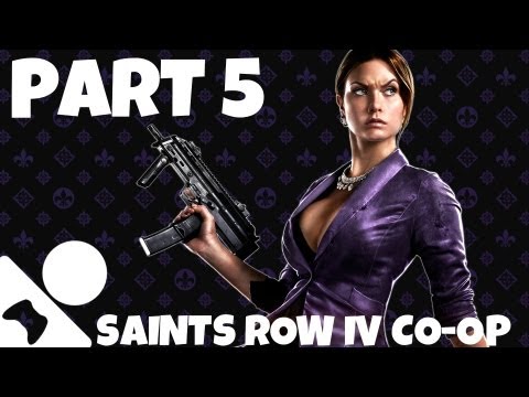 Saints Row IV: Co-op Playthrough w/ Commentary - Part 5: Here's Johnny!