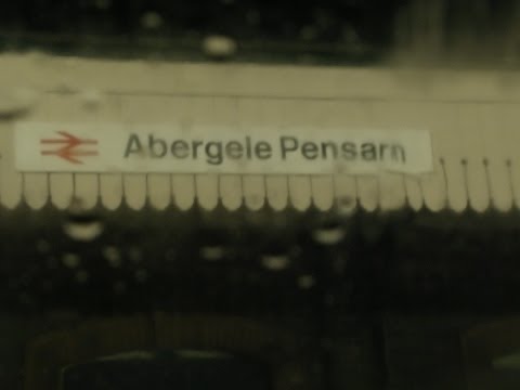 Half an Hour at (3) - Abergele & Pensarn Station 27.1.2014 - Class 67 158 221