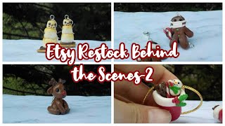 How I MAKE and SELL Polymer Clay Charms on Etsy- Etsy Restock Behind the Scenes 2