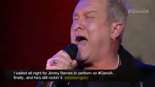 Q&A Live - Jimmy Barnes performs 'Dark End Of The Street'