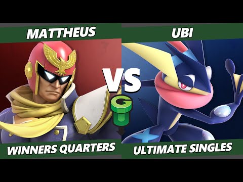 Game Underground Winners Quarters - mattheus (Captain Falcon) Vs. Ubi (Greninja) SSBU Ultimate