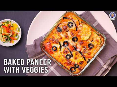 Baked Paneer with Veggies