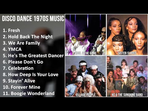 DISCO DANCE 1970S Music Mix - Kool & The Gang, The Trammps, Sister Sledge, Village People - Fres...