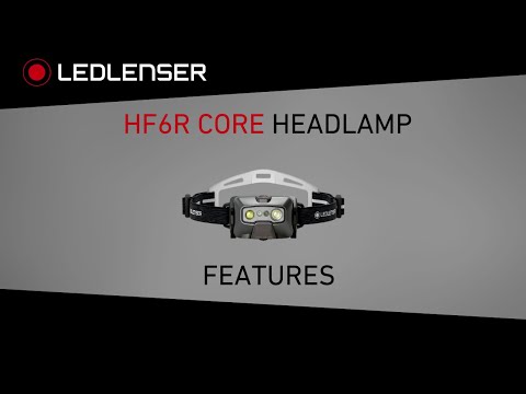 Ledlenser HF6R Core Headlamp Features