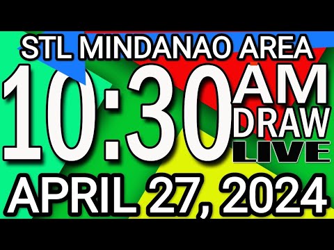 LIVE 10:30AM STL MINDANAO RESULT APRIL 27, 2024 #bukidnonswer3 #bukidnonswer4 #gensanswer3 #gensan