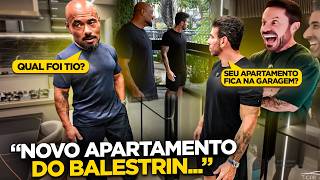 JULIO BALESTRIN OPENED THE DOORS OF HIS APARTMENT...