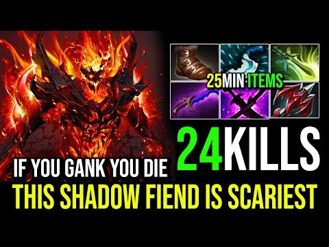 Incredible Raze [Shadow Fiend] This SF is Scariest ANTI GANKER 24KIlls By Whisper | Dota 2 Full Game