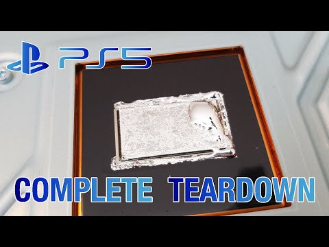 PS5 Full Teardown Launch Day