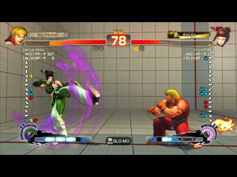 SSF4 AE 2012: panya xbox (Ken) vs jrojro5963 (Juri) - Xbox Live Ranked Match