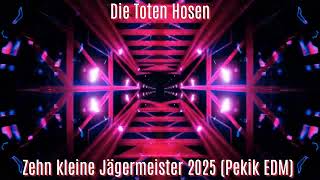 Die Toten Hosen - Zehn kleine Jägermeister 2025 (Pekik EDM Cover) 