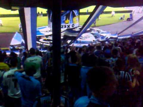 "Não Sei Como Vou, Não Sei Como Venho" Barra: Geral do Grêmio &bull; Club: Grêmio