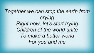 Julian Lennon - Children Of The World Lyrics