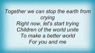 Julian Lennon - Children Of The World Lyrics