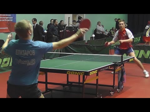 Sergey ELIZAROV - Aleksey BURDIN Настольный теннис, Table Tennis