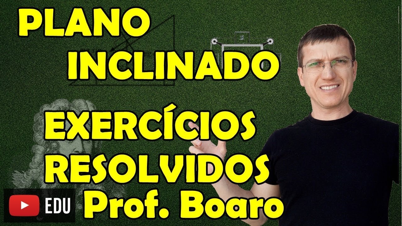 PLANO INCLINADO - APLICAÇÕES DAS LEIS DE NEWTON - EXERCÍCIOS - AULA 8 - Prof  Boaro ILIMIT EDUCATION