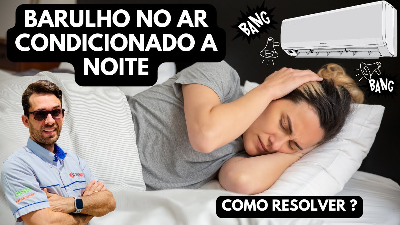 🔴 Barulho no ar condicionado a noite