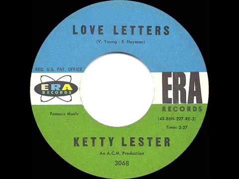 1962 HITS ARCHIVE  Love Letters   Ketty Lester