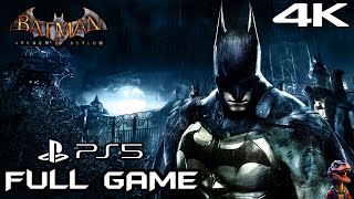 Batman Arkham Asylum PS5 | Full Game Walkthrough Gameplay | 4K 60FPS | No Commentary