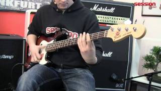 Video thumbnail for FENDER American Special Jazz Bass RW 3TS by session