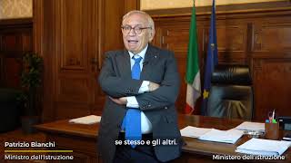 #ioMIvaccino: l'appello del Ministro Patrizio Bianchi