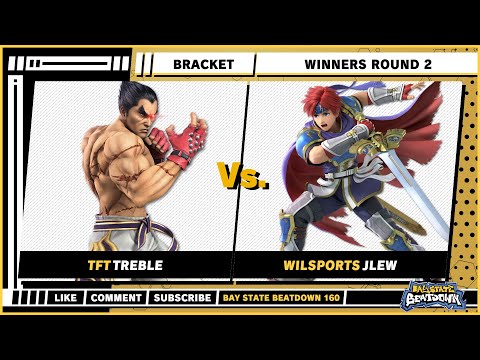 Bay State Beatdown 160 - Treble (Kazuya) VS jlew (Roy) - Super Smash Bros. Ultimate - SSBU Singles